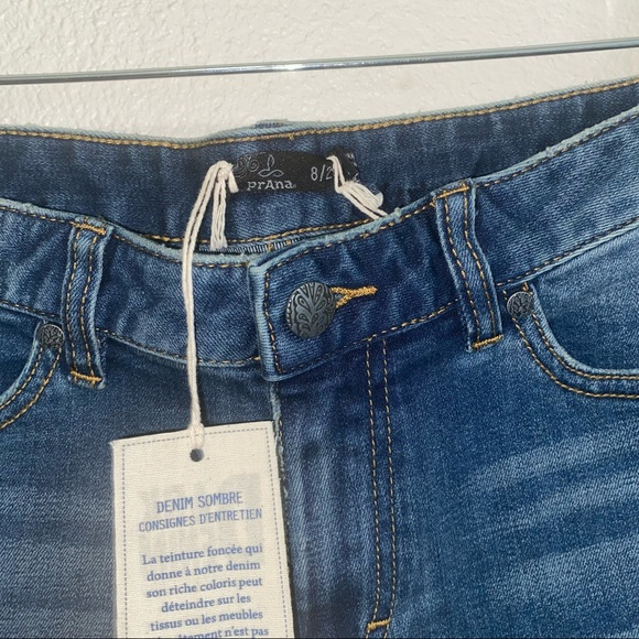 Prana - London Cut Off Shorts NWOT Size 4 - Picture 6 of 6